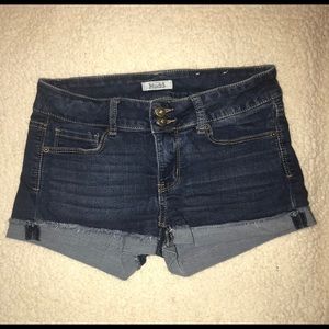 Stretchy Jean Short Shorts